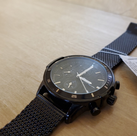 Marc Anthony Quartz Watch Mineral Crystal 43mm - Picture 9 of 10